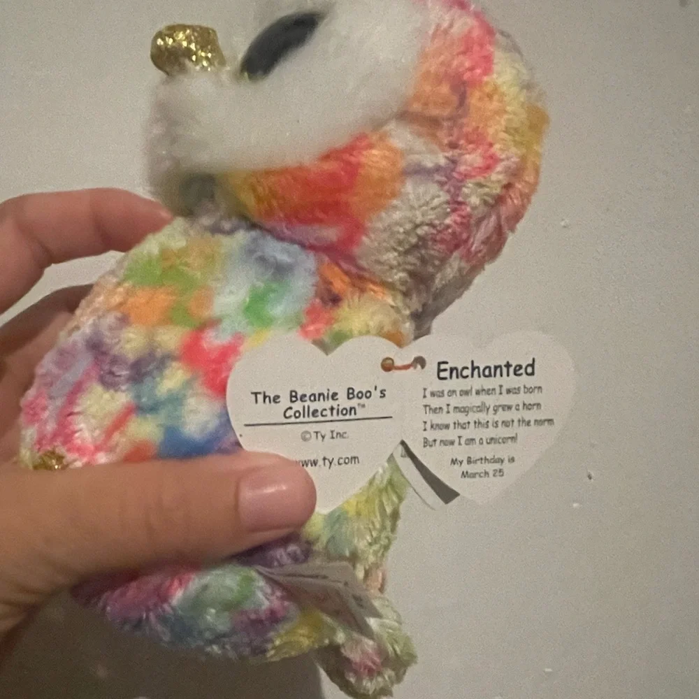Owl - Unicorn‎ Beanie Boo Enchanted